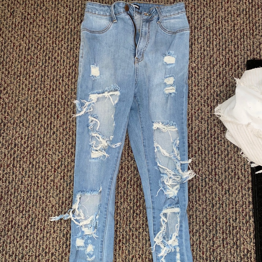 Blue Skinny Jeans